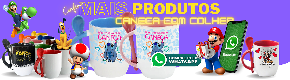 Produtos Caneca Colher
