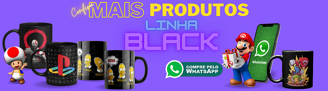 Caneca Linha Black