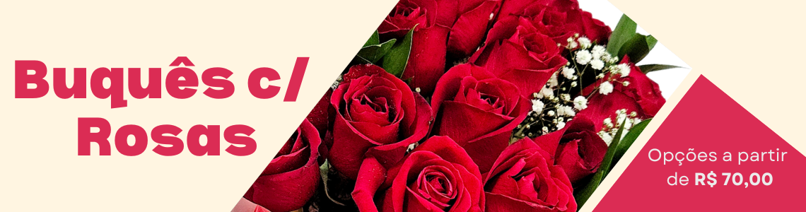 Categoria Buquês de Rosas