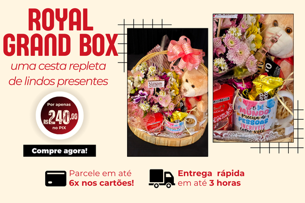 ROYAL GRAND BOX vitrine-mini