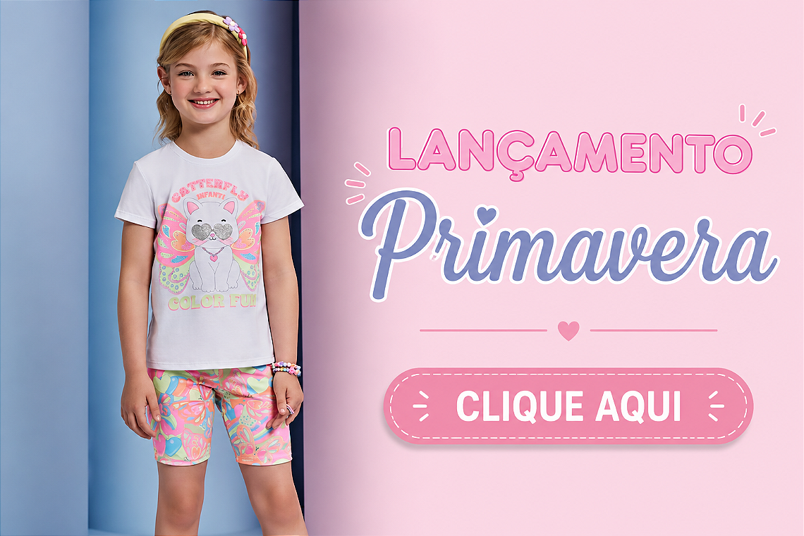 Primavera Menina vitrine-mini