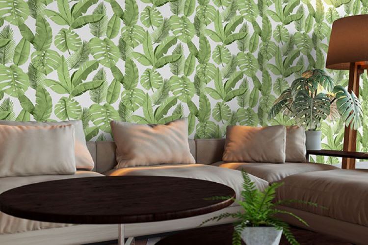 Papel de Parede Folhas Atemporal 3702