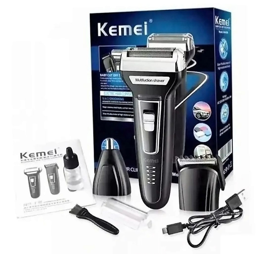 BARBEADOR E APARADOR DE PELOS ELETRICO