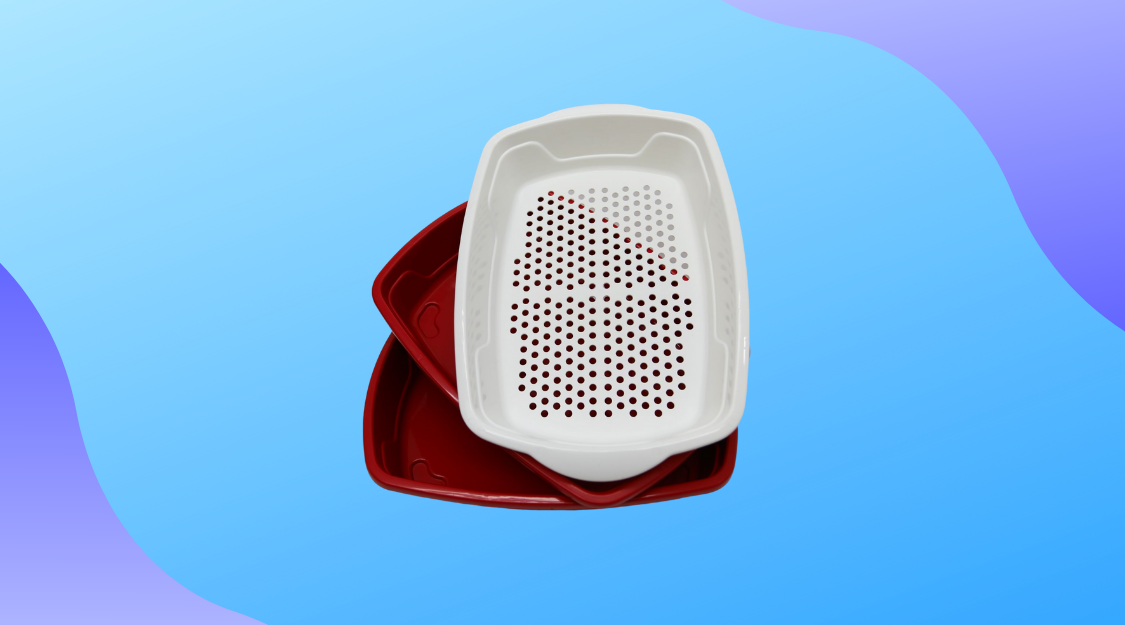 Bandeja Higiênica Cat Clean Furba C/ 3 Peças