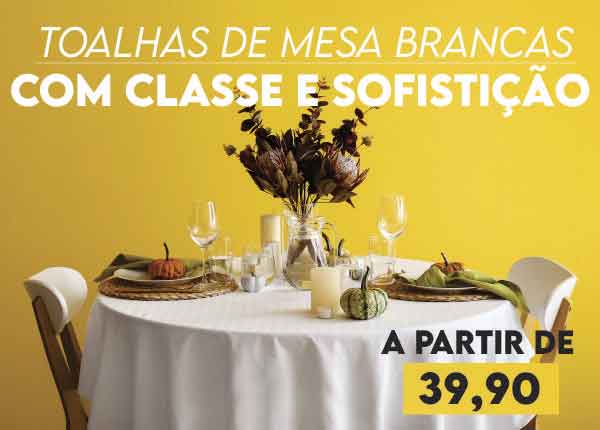 toalhas de mesa brancas vitrine-mini