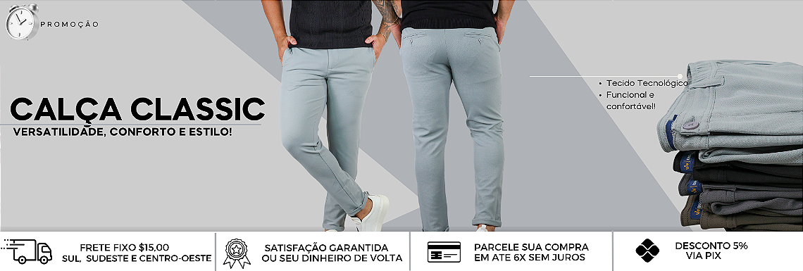CALÇA CÇASSIC