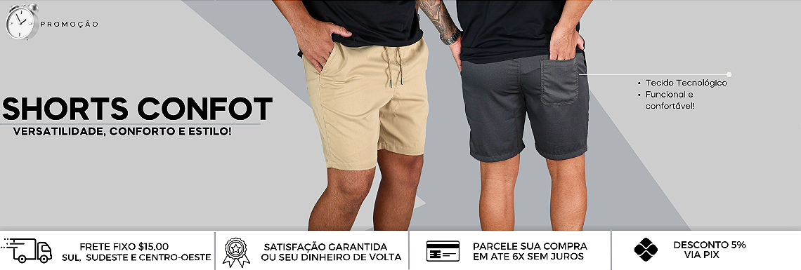 SHORTS CONFORT