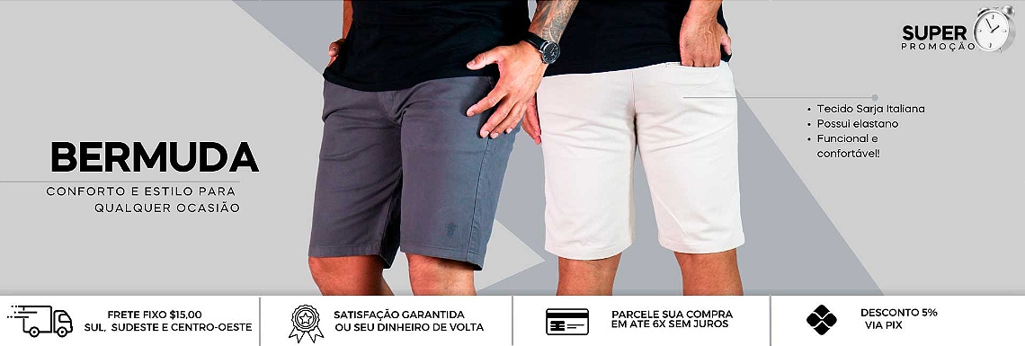 BERMUDAS categoria