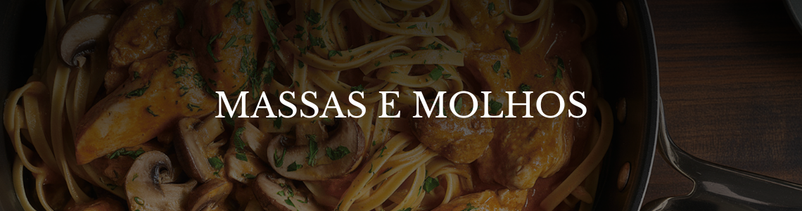 Massas e molhos