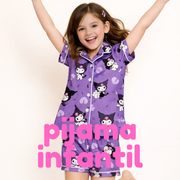 Pijama infantil vitrine-mini
