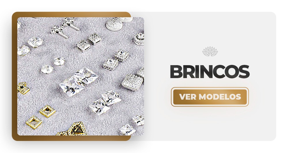 Brincos vitrine-mini