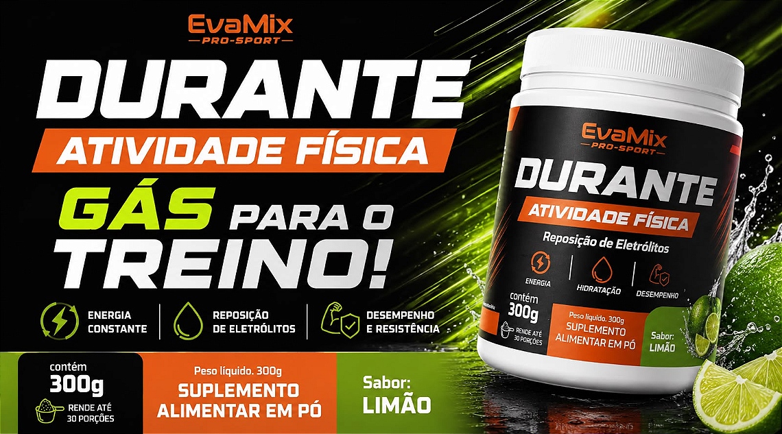 Durante - reposição de eletrólitos