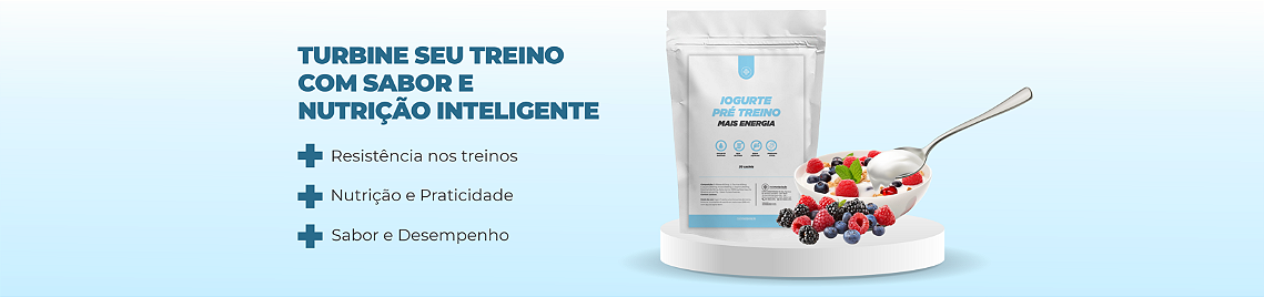 Iogurte Pre-treino Mais Energia