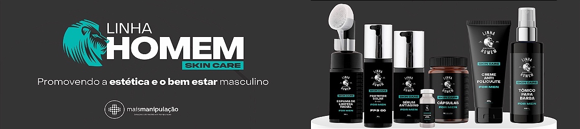 Linha Homem - skin care