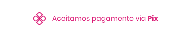 Aceitamos pix