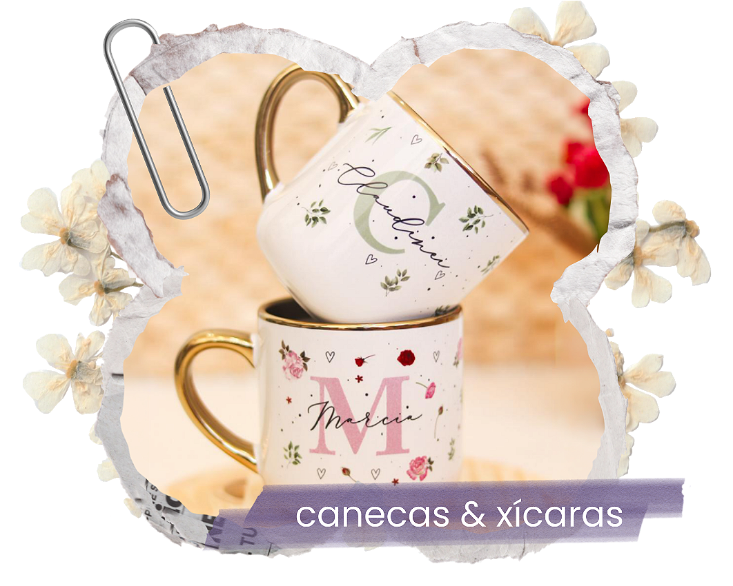 Canecas e xícaras vitrine-mini