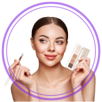 Maquiagem vitrine-lancamento