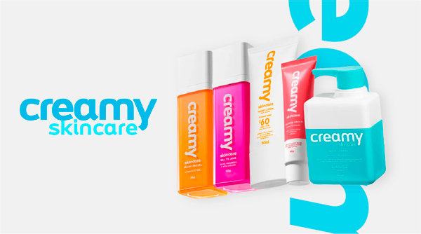 creamy vitrine-mini
