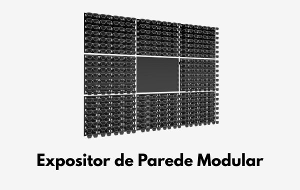 Expositor de Parede Modular vitrine-mini