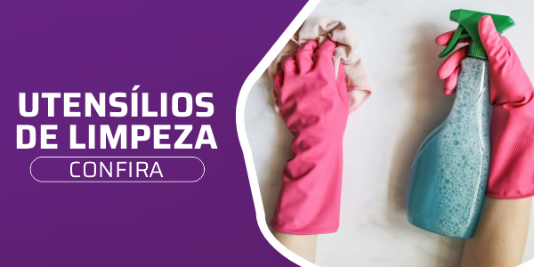 Utensílios de limpeza vitrine-mini