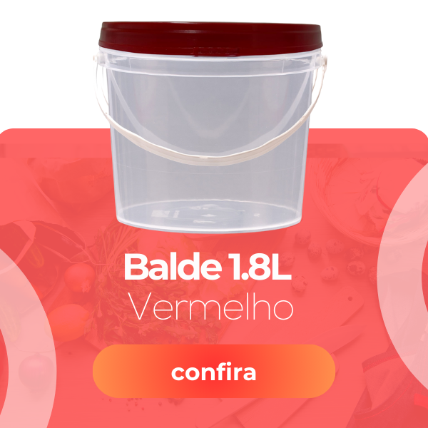 Banner Categoria balde 1.8 L TRANSPARENTE TAMPA VERMELHA vitrine-mas-vendido