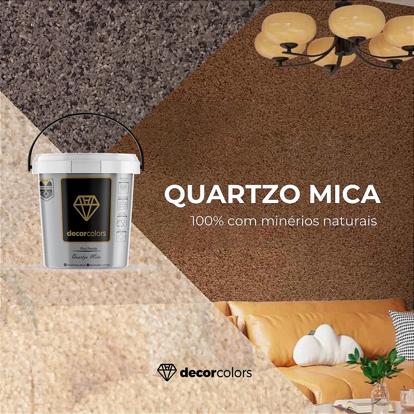 Quartzo Mica vitrine-mini