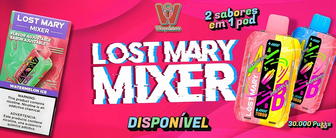 Banner Lost Mary Mixer vitrine-23138727