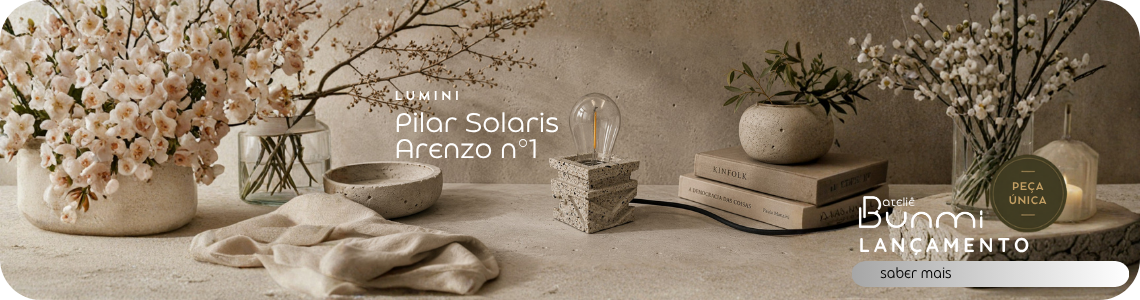Luminária Pilar Solaris Arenzo N°1