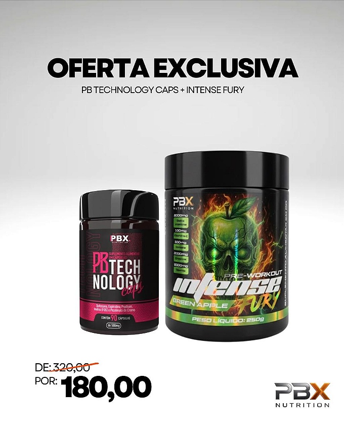 PROMOÇÃO INTENSE FURY + CAPS