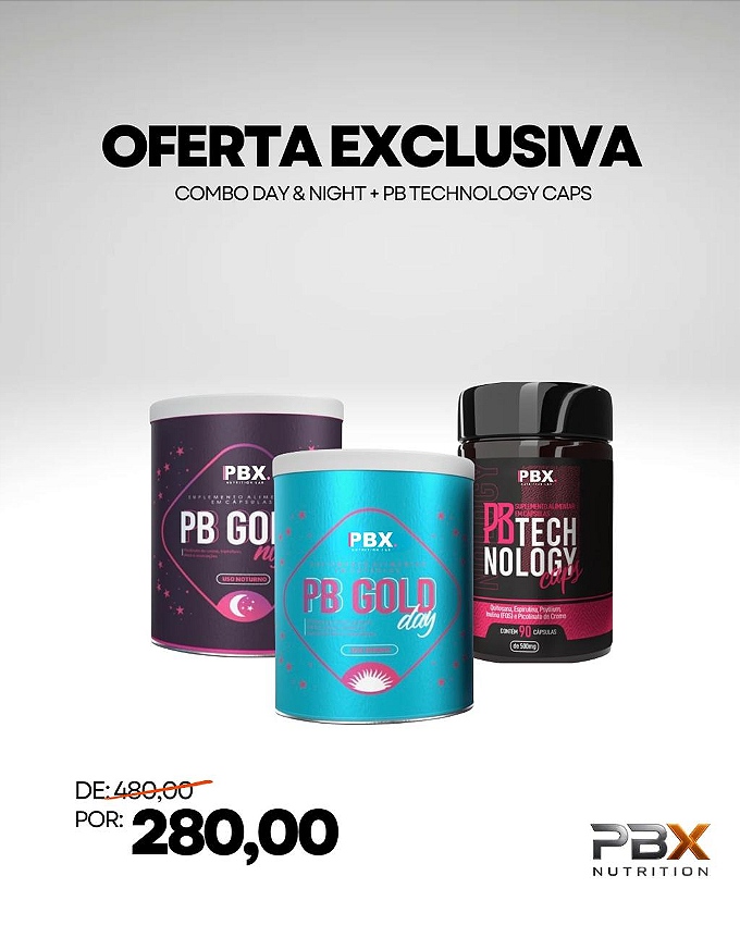 PROMOÇÃO PB GOLD + CAPS