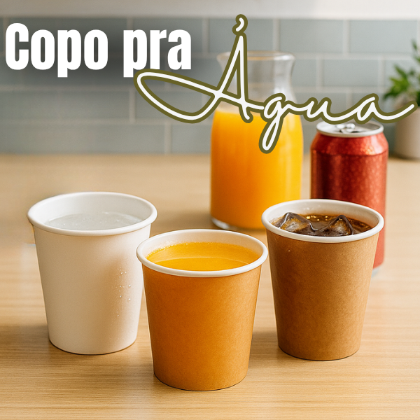 copos para água vitrine-mini