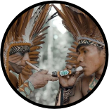 Kuripe aplicador de rapé vitrine-lancamento