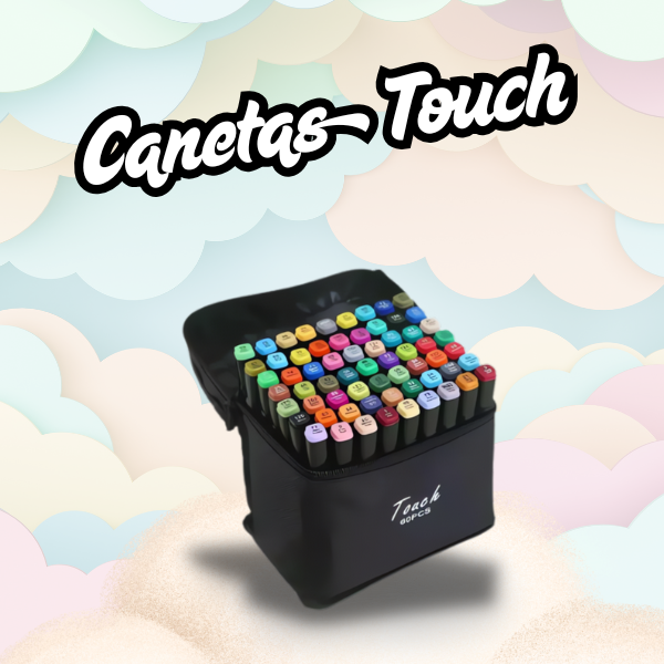 canetas vitrine-mini