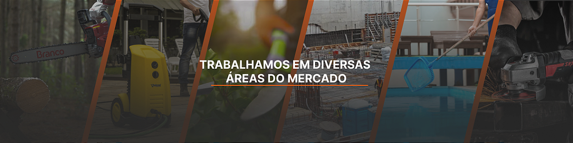 Trabalhamos em diversas áreas do mercado