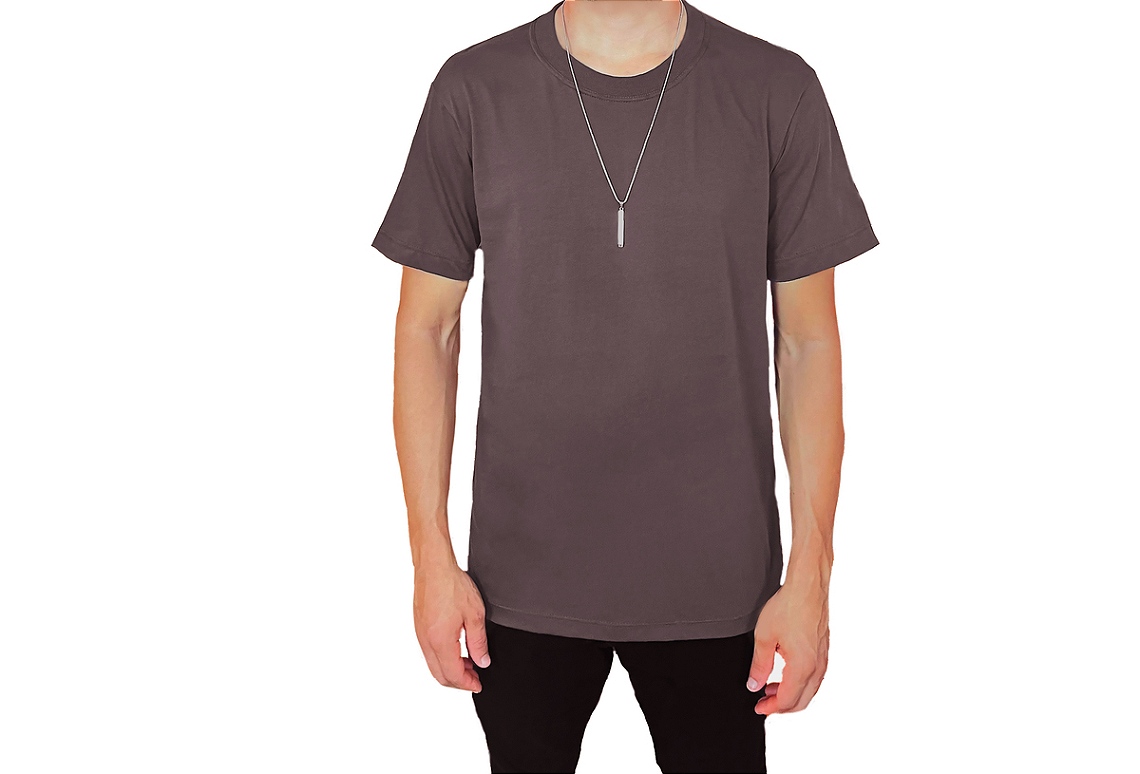camiseta masculina  gola alta