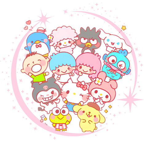 Banner Sanrio vitrine-lancamento