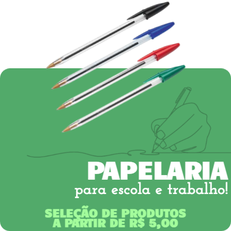 Mini Papelaria vitrine-destaque