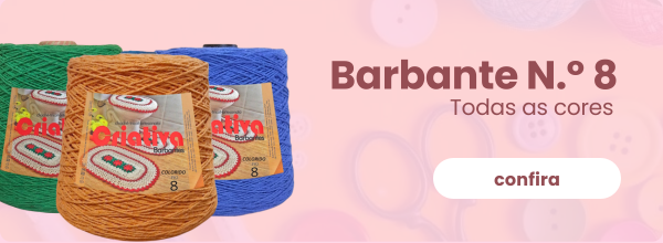 Mini Banner Barbante N.º 8 vitrine-mini