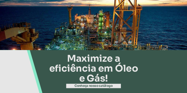 Óleo e Gás vitrine-mini