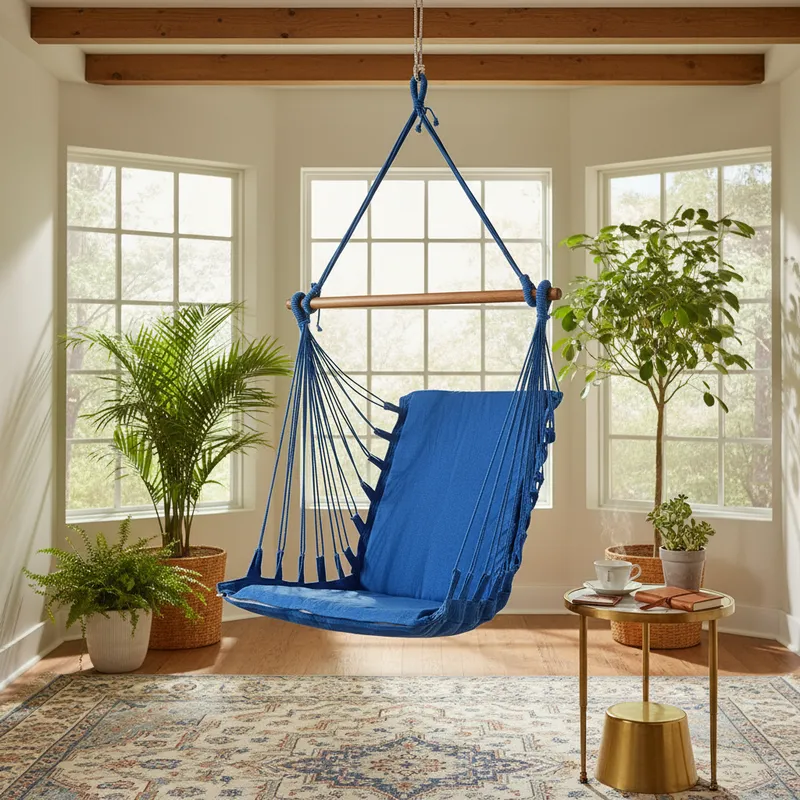 Cadeira Rede Acolchoada de Luxo