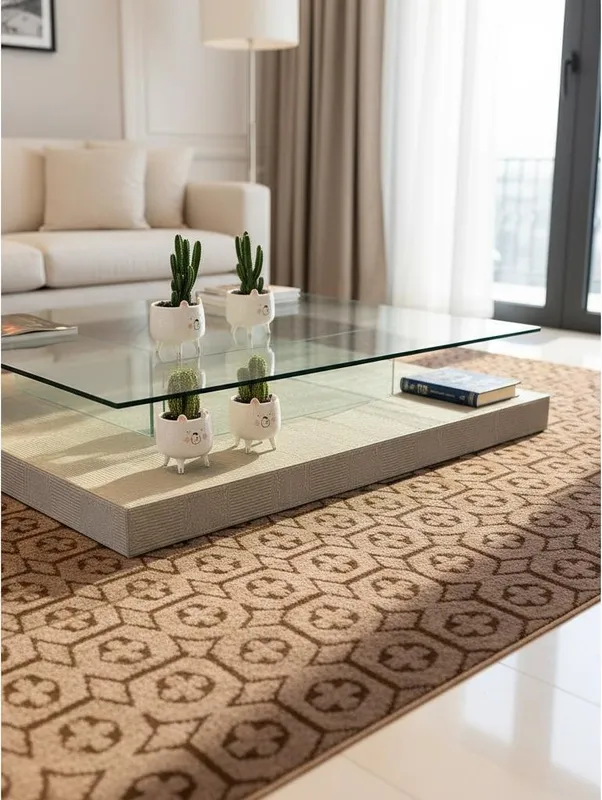 Tapete para Salade Estar ou Escritório Atlanta Marrom