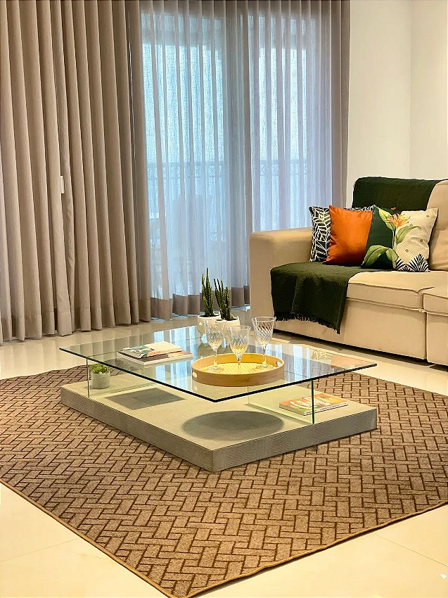 Tapete para Sala de Estar e escritório 2,00X1,50