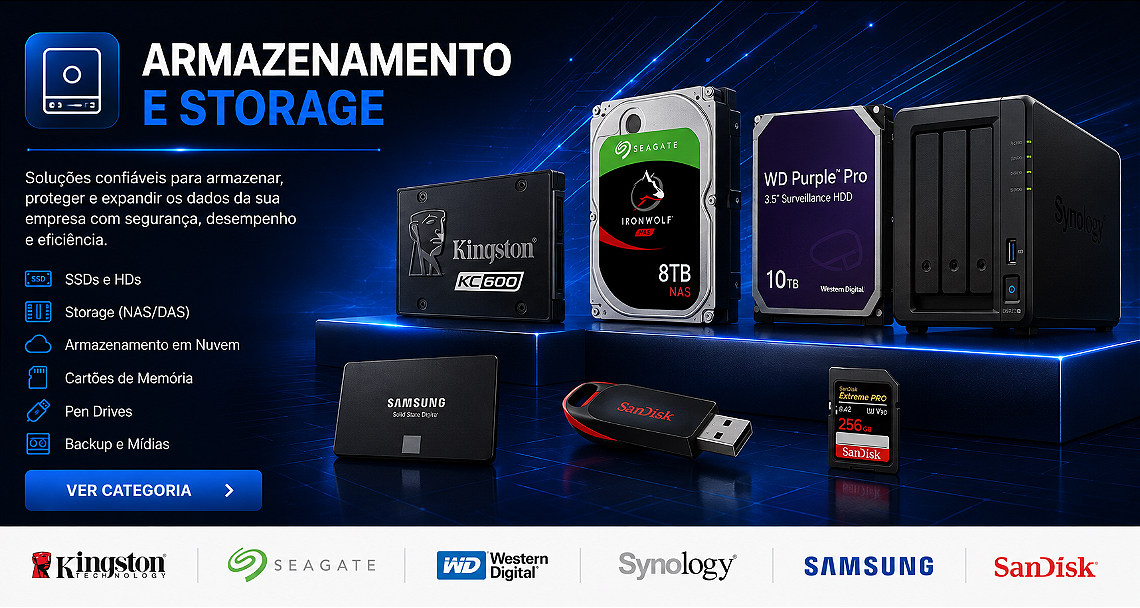 Armazenamento e Storage
