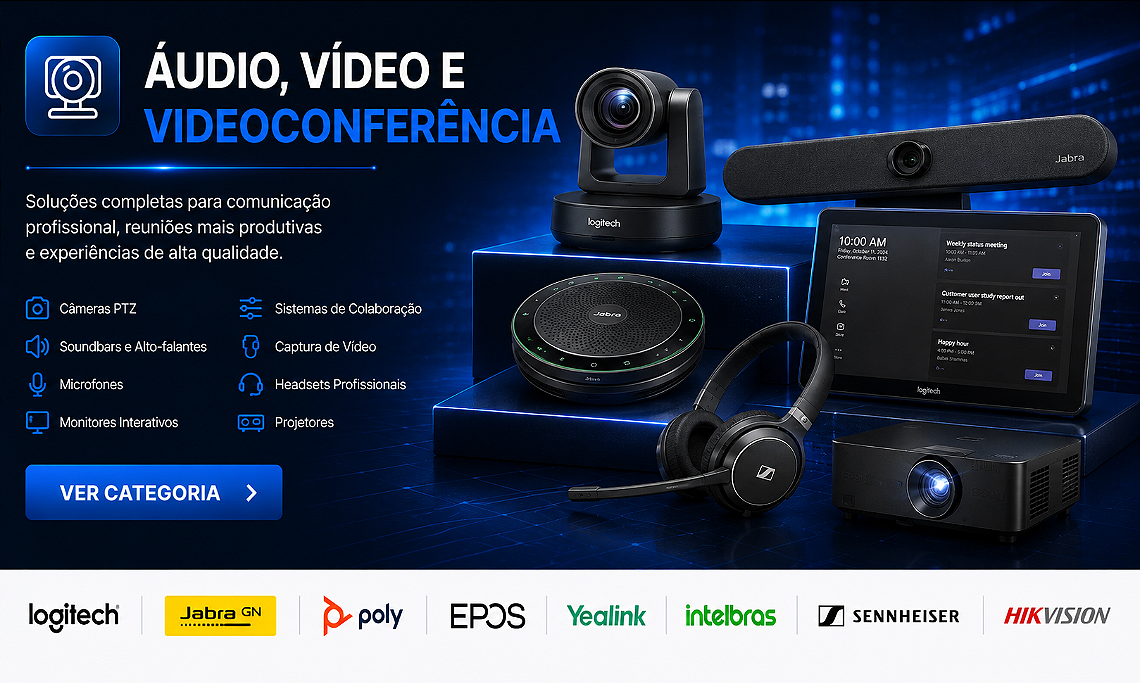 Áudio, Vídeo e Videoconferência
