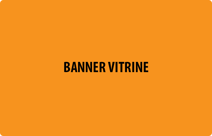 BANNER VITRINE