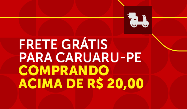 Frete Grátis Caruaru/PE vitrine-mini