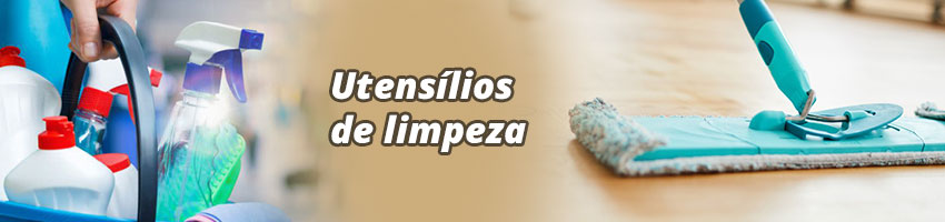 Untesílios de limpeza