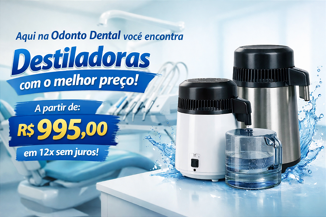 Destiladora vitrine-marcas