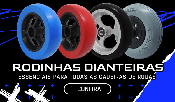 Rodinhas Dianteira vitrine-mini