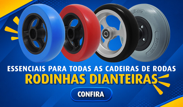 Rodinhas Dianteira vitrine-mini